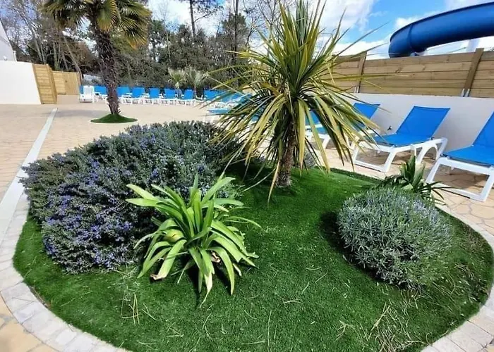 مكان تخييم Mobil-home A Louer Dans Un **** Proche De La Et Foret سان جان دي مونت