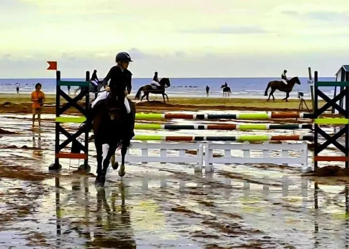 مكان تخييم Mobil-home A Louer Dans Un **** Proche De La Et Foret سان جان دي مونت